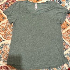 LuLaRoe Heathered Short Sleeve Tee
